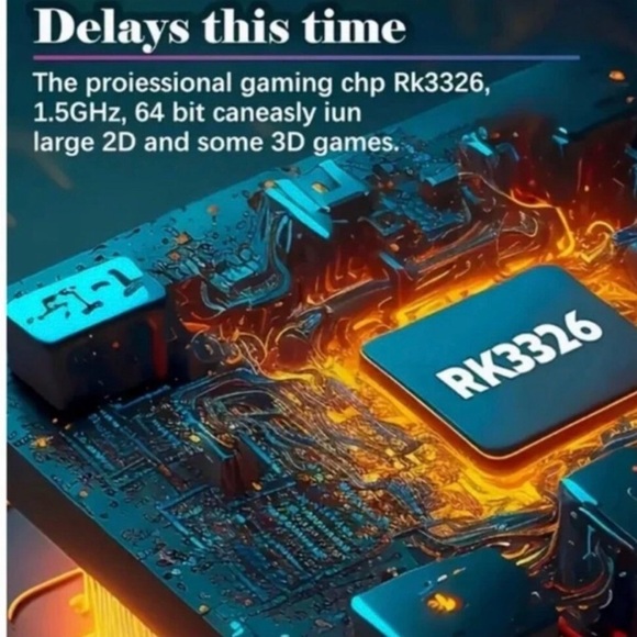 K731 2025 Retro Handheld Game
Console 400 Games Built In Rechargeable. MSRP $79 - Picture 3 of 4